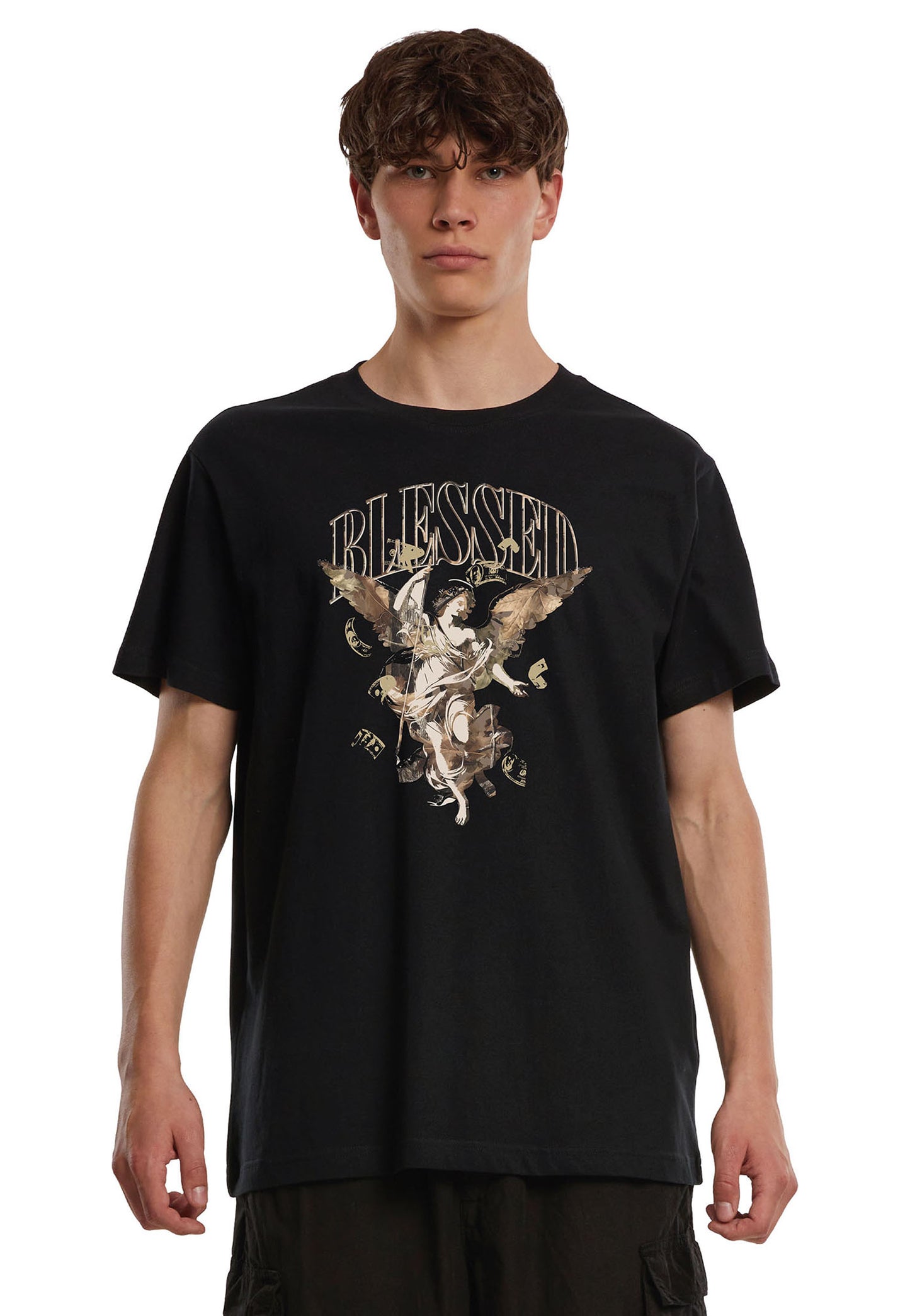 Camo Blessed Angel T-Shirt