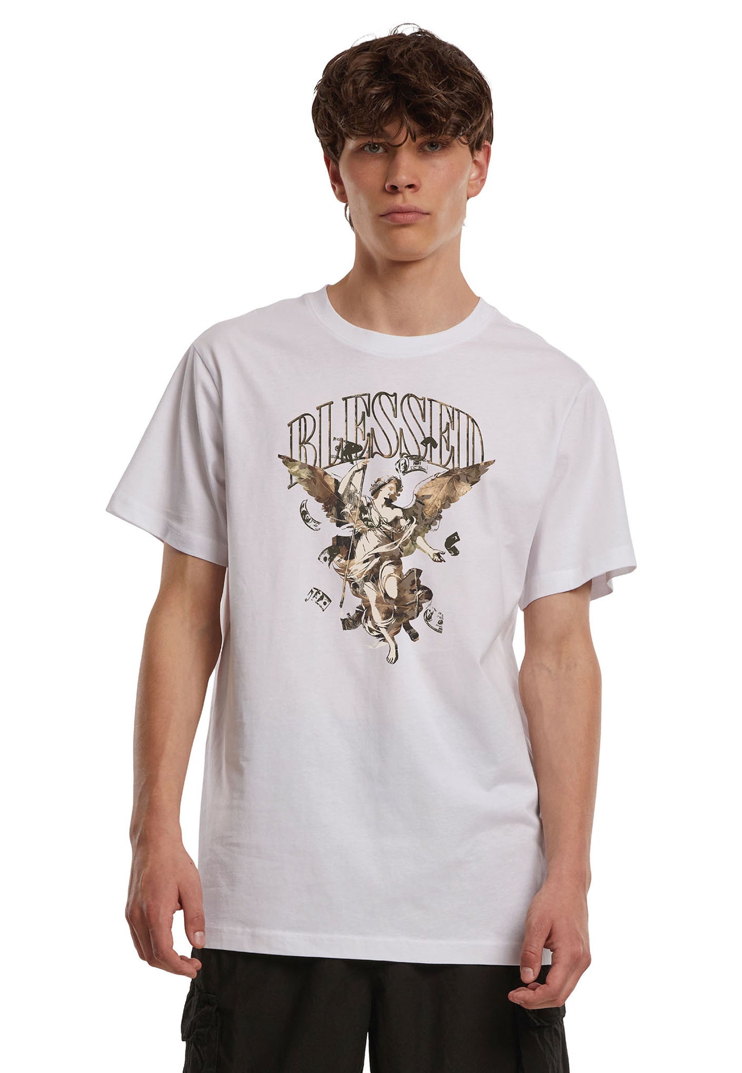 Camo Blessed Angel T-Shirt