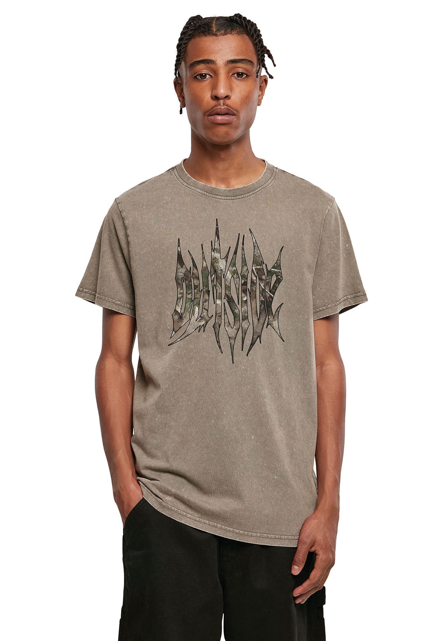 Mister Tee Camo Outside T-Shirt
