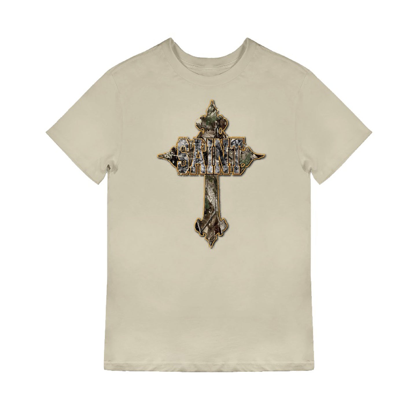Camo Saint Cross T-Shirt
