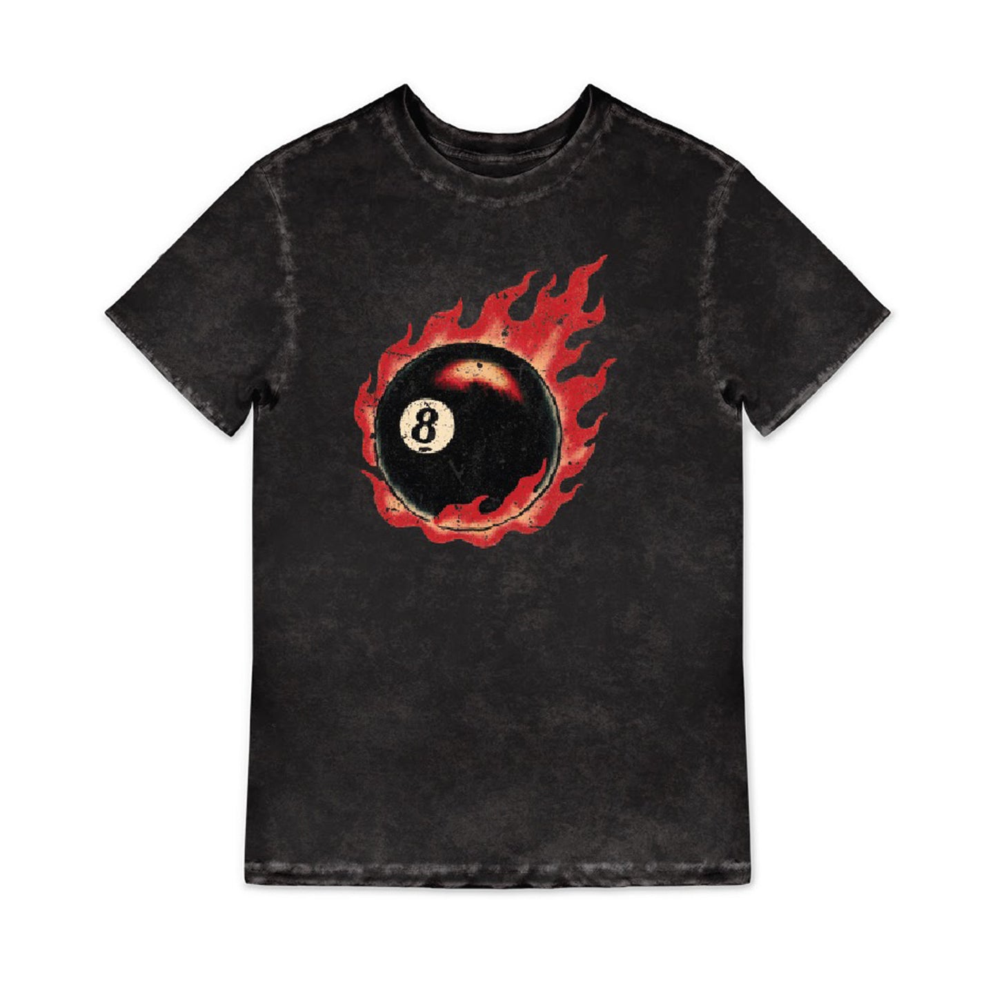 Flaming 8 Ball T-Shirt