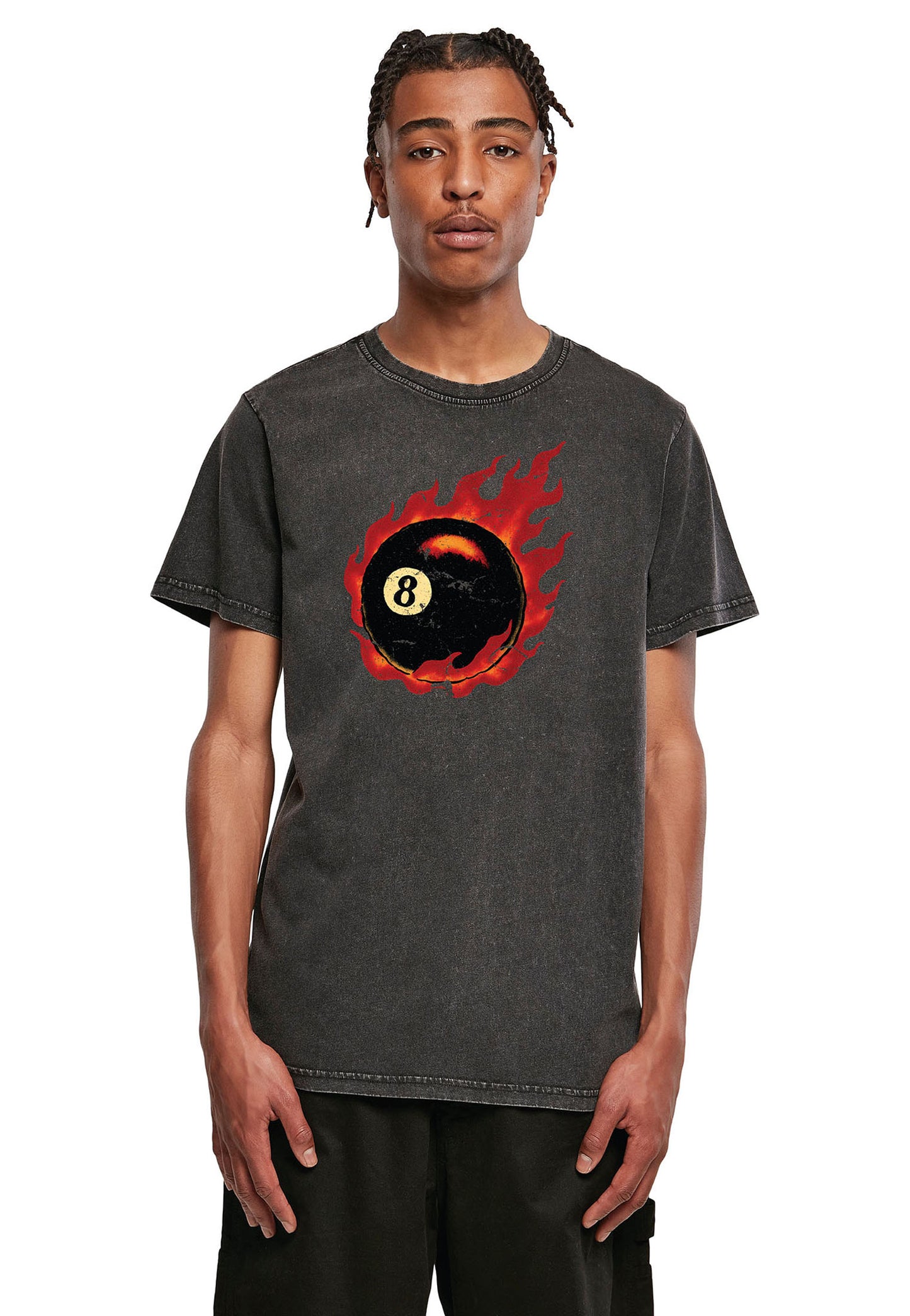 Flaming 8 Ball T-Shirt