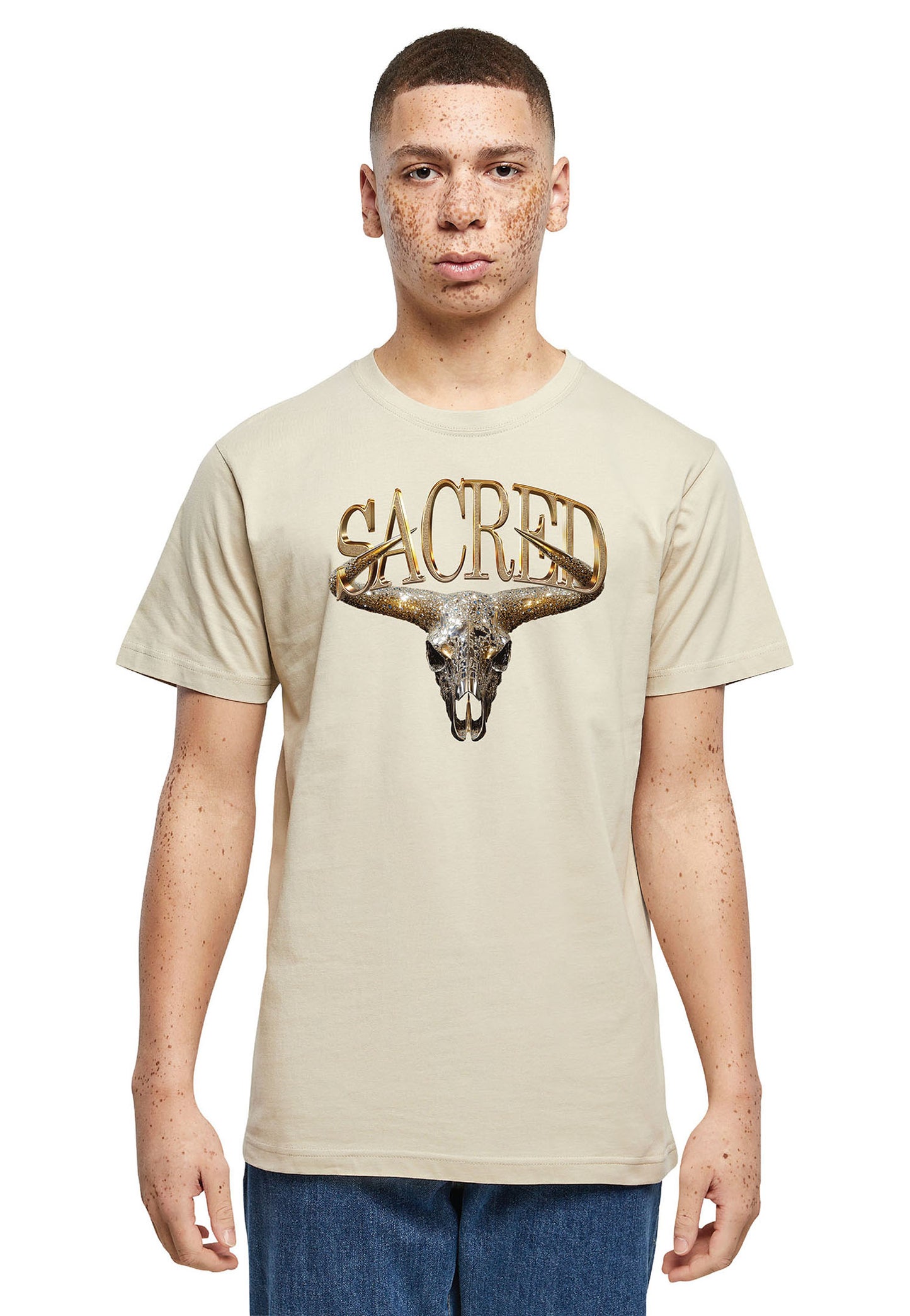 Mister Tee Sacred Longhorn T-Shirt