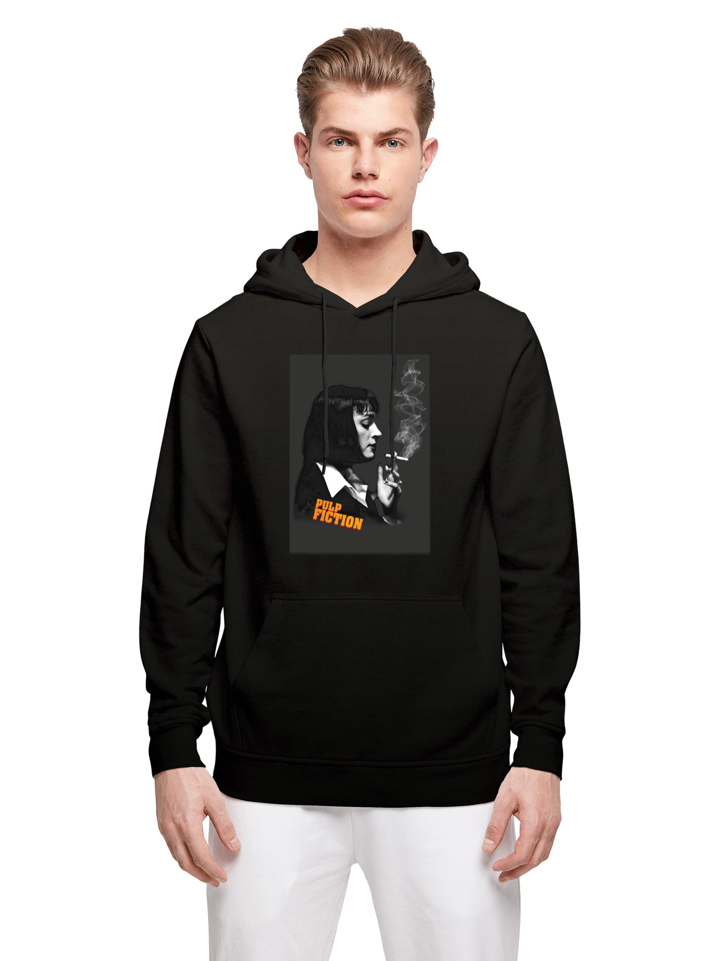 Pulp Fiction Mia Side Profile Hoodie
