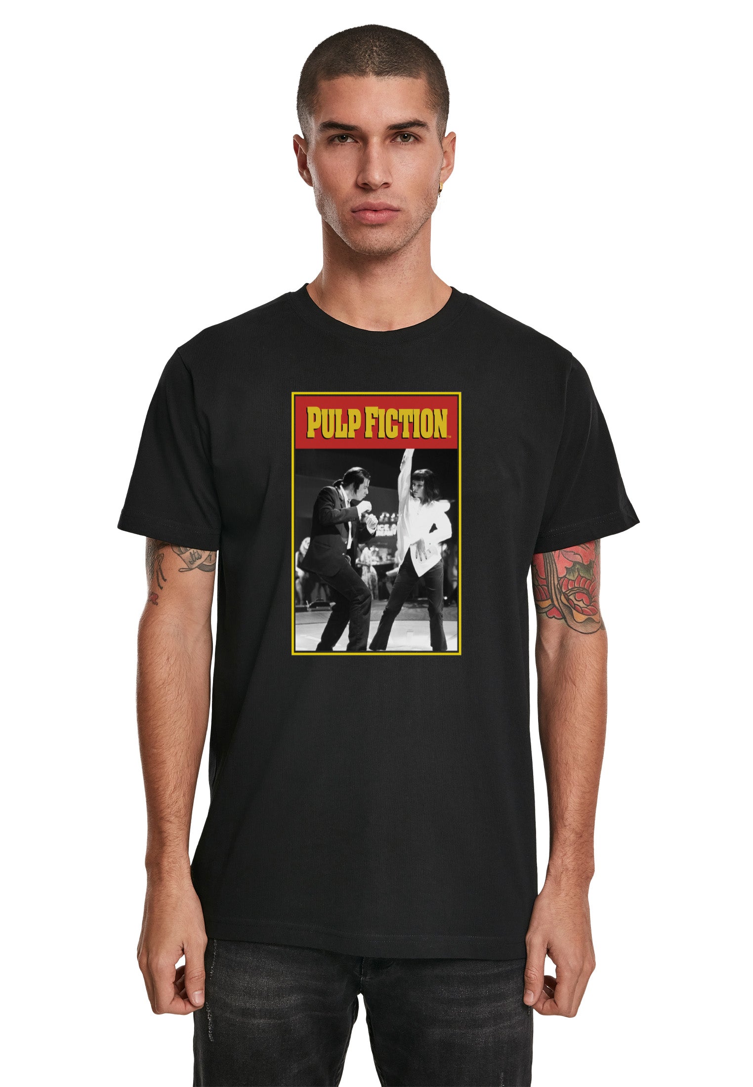 Pulp Fiction Dance Portrait Tee | Jack Rabbit Slim's Scene Shirt