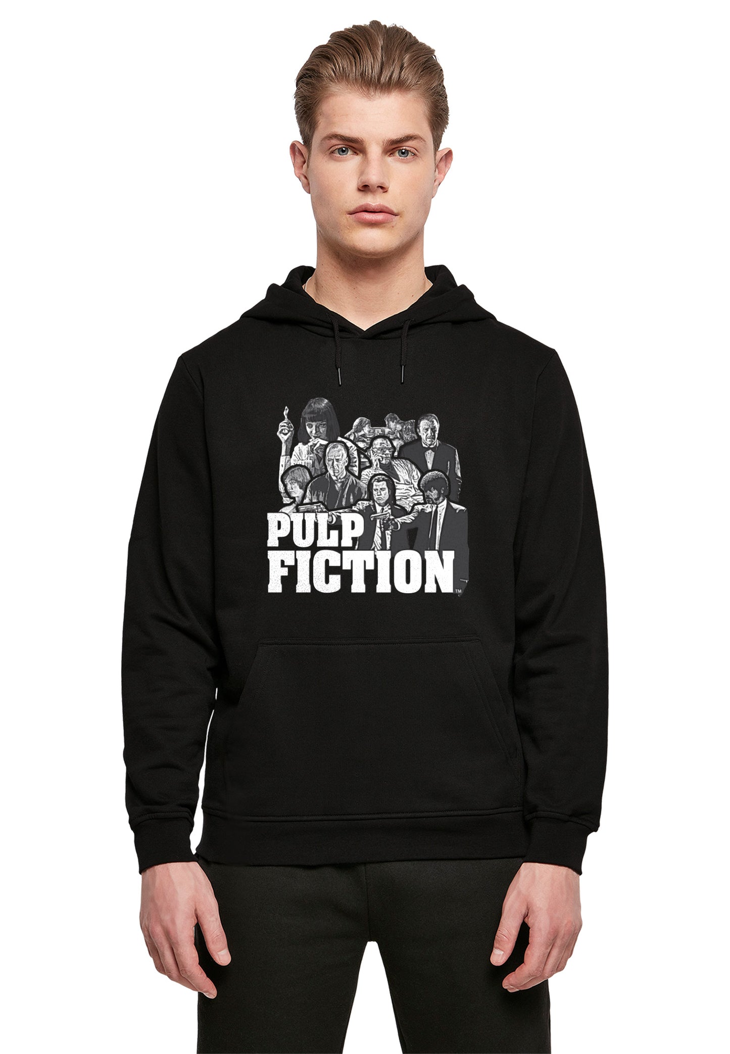 Pulp Fiction Cast Graphic Hoodie