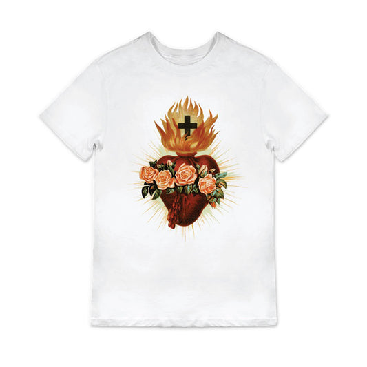 Mister Tee Burning Heart T-Shirt