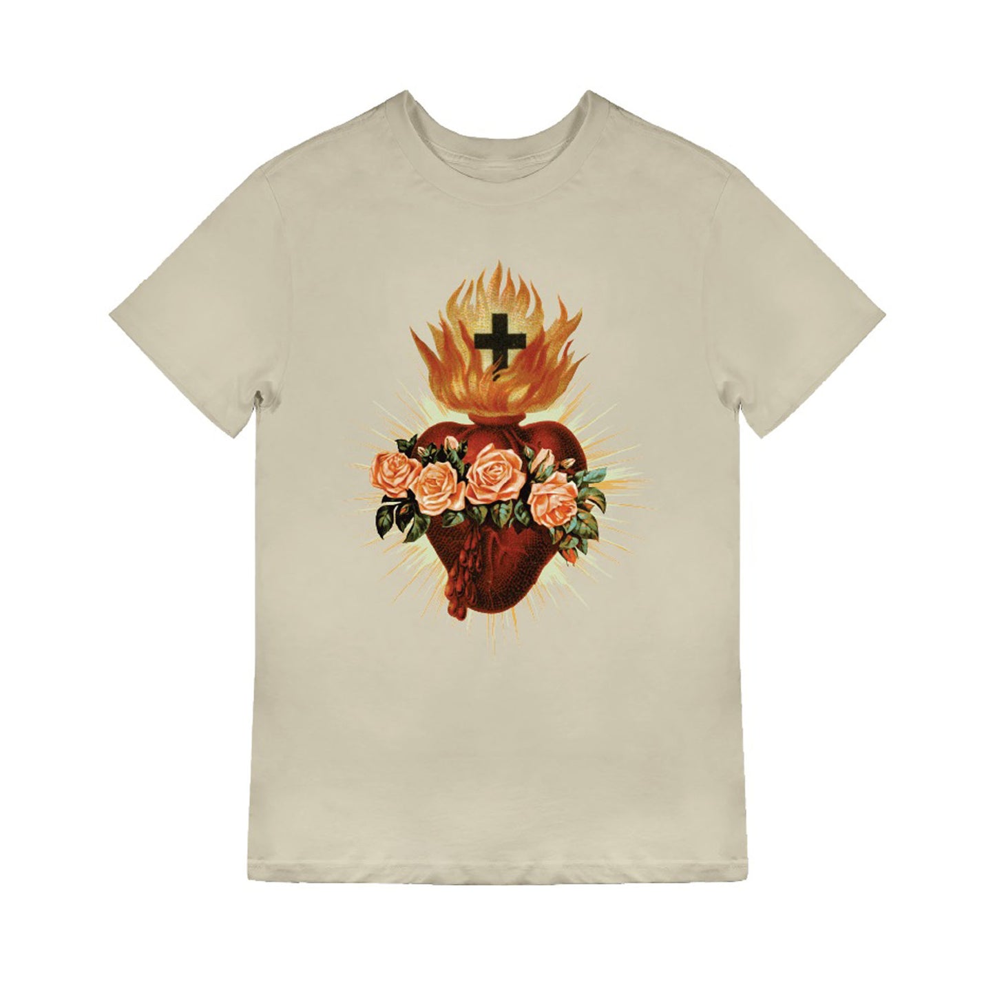 Mister Tee Burning Heart T-Shirt