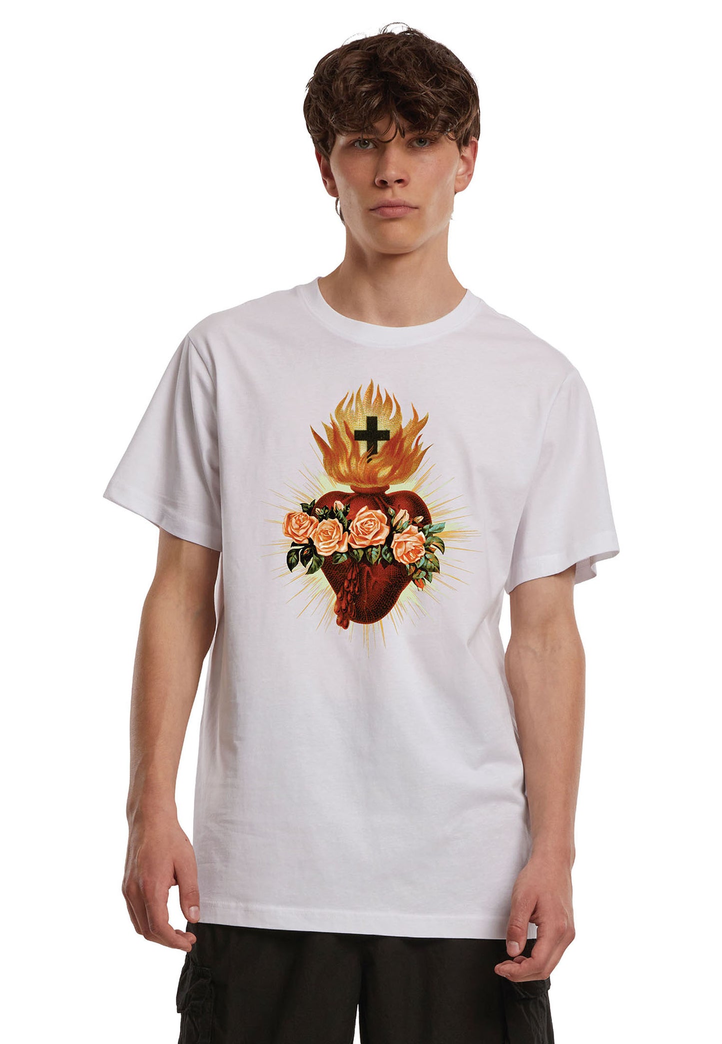 Mister Tee Burning Heart T-Shirt