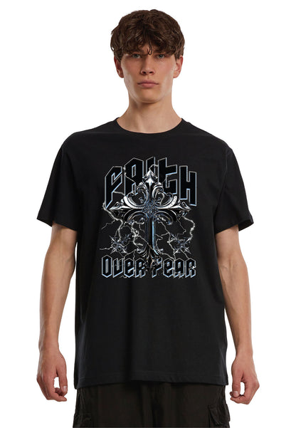 Mister Tee Lightning FOF Cross T-Shirt