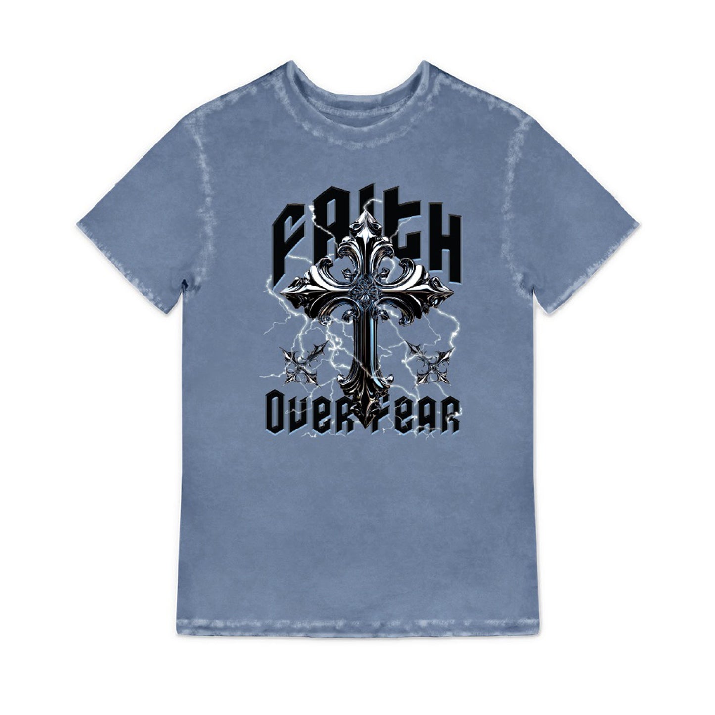 Mister Tee Lightning FOF Cross T-Shirt
