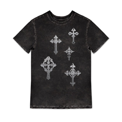 Metallic Multi Crosses T-Shirt