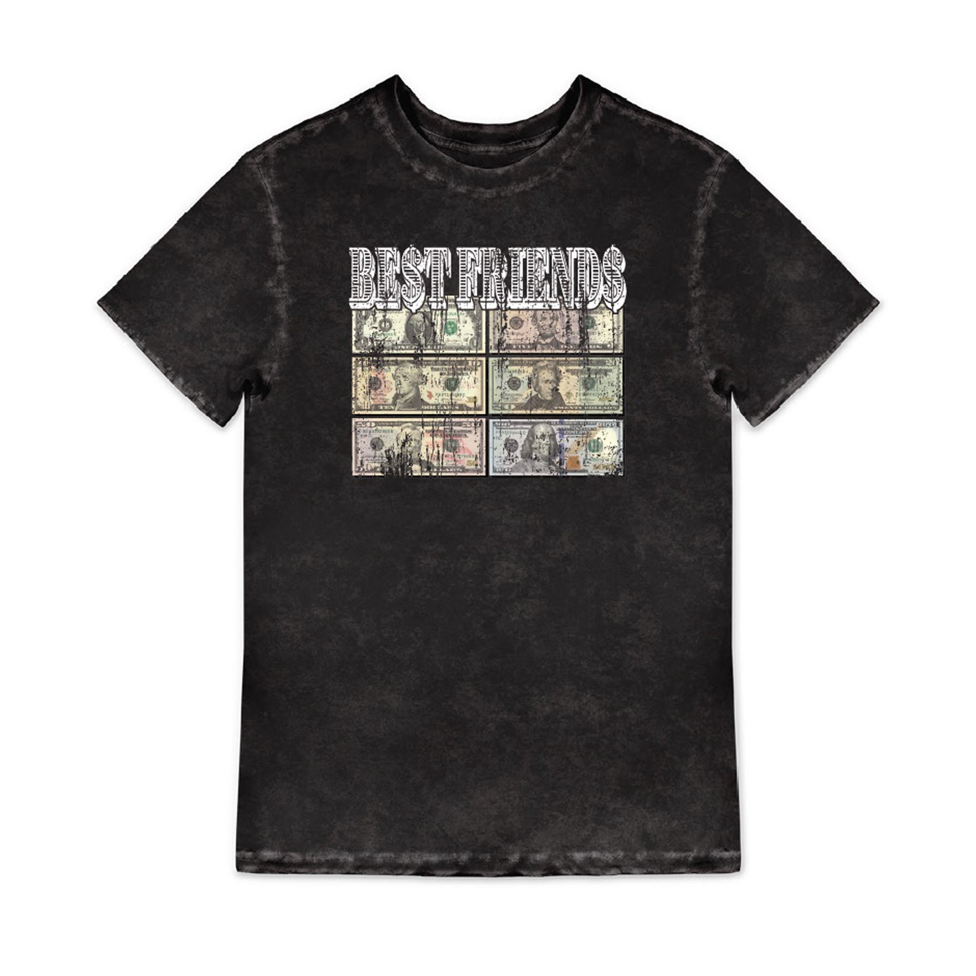 Best Friends Money Collage T-Shirt | Streetwear Graphic Tee by