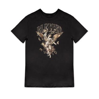Camo Blessed Angel T-Shirt