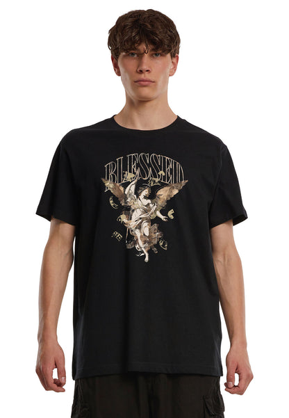 Camo Blessed Angel T-Shirt