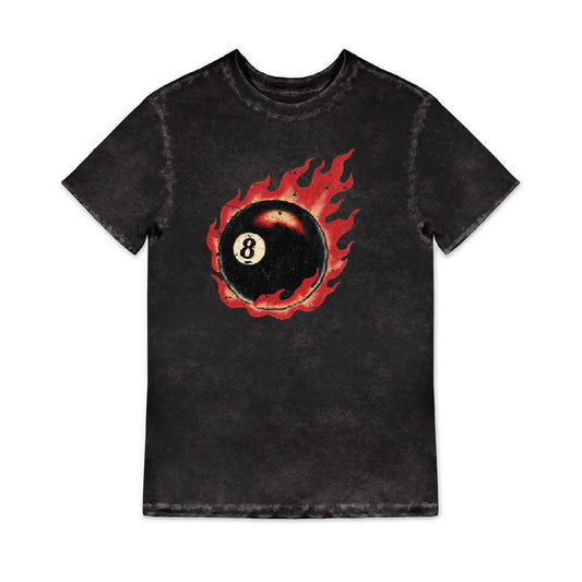 Flaming 8 Ball T-Shirt