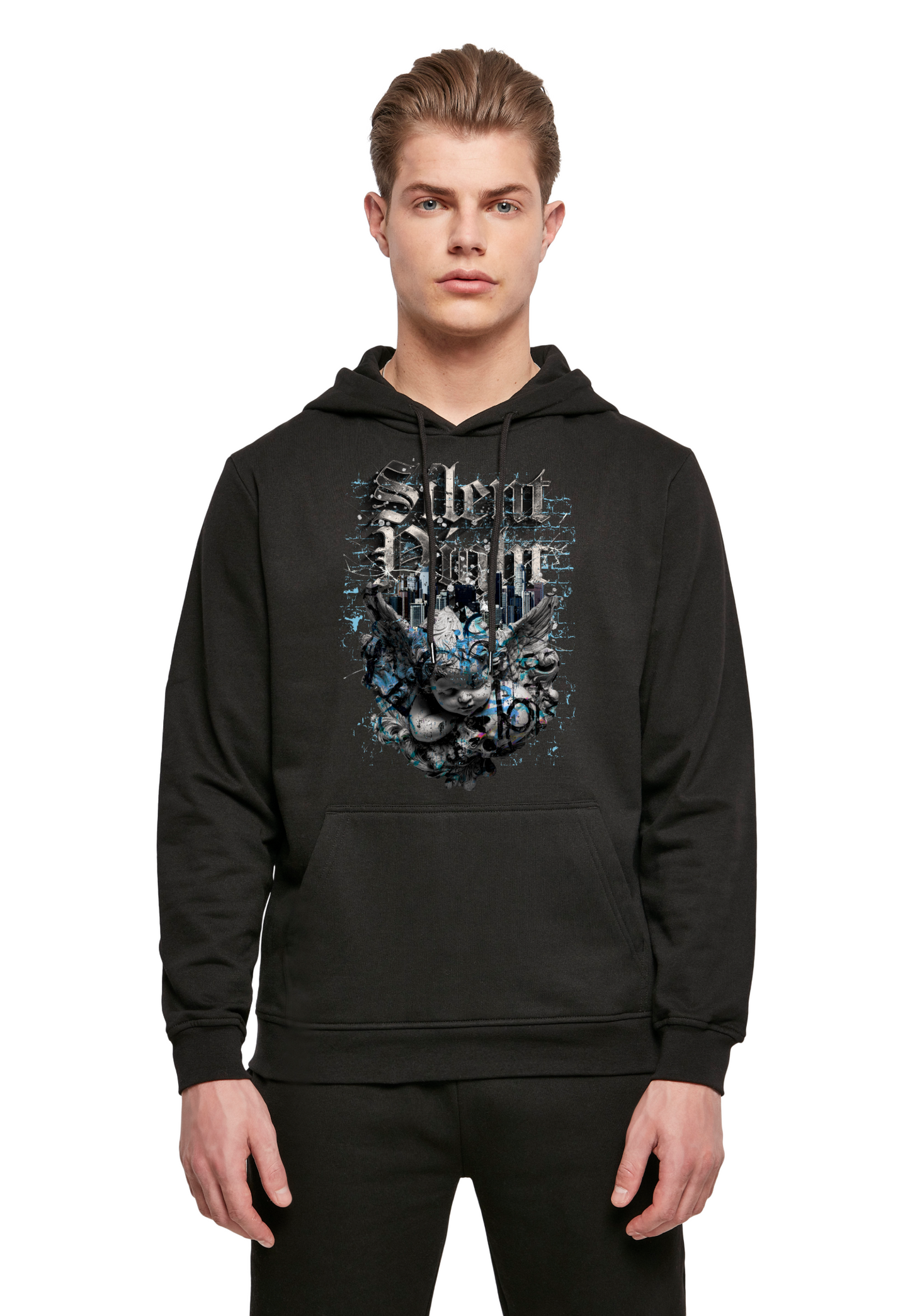 Silent Night Cherub Hoodie