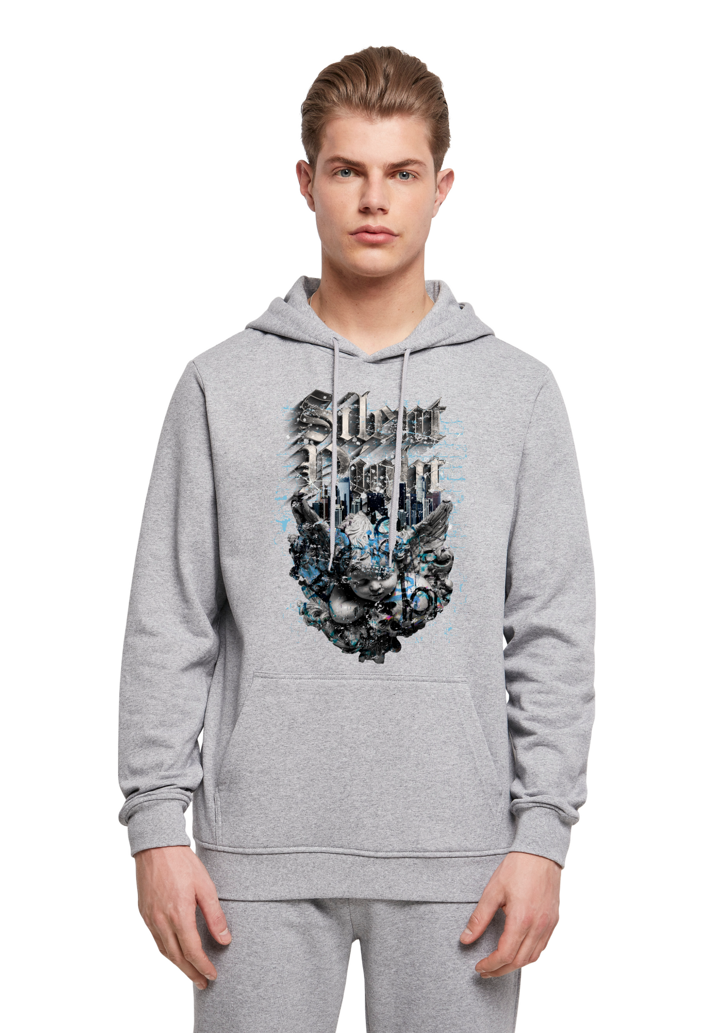 Silent Night Cherub Hoodie