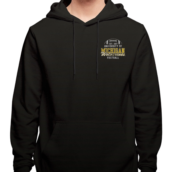 Vintage Michigan Football Hoodie