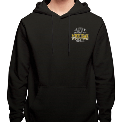 Vintage Michigan Football Hoodie