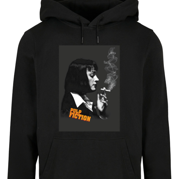 Pulp Fiction Mia Side Profile Hoodie