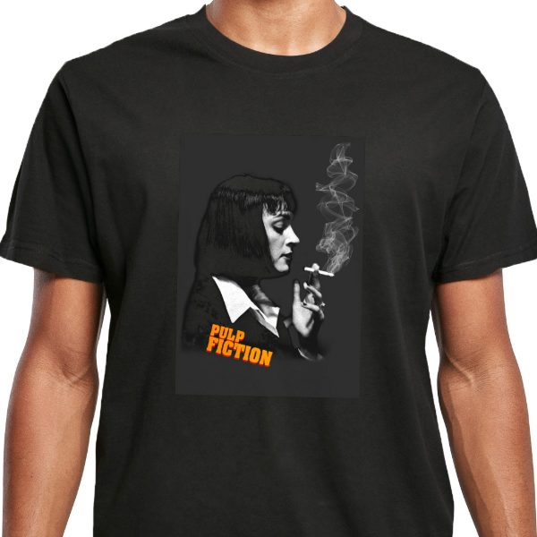 Pulp Fiction Mia Side Profile T-Shirt