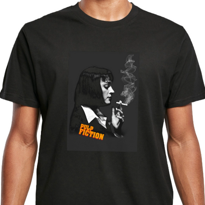Pulp Fiction Mia Side Profile T-Shirt