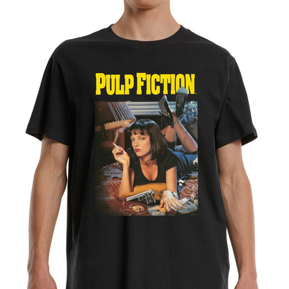 Pulp Fiction Mia Smoking T-Shirt