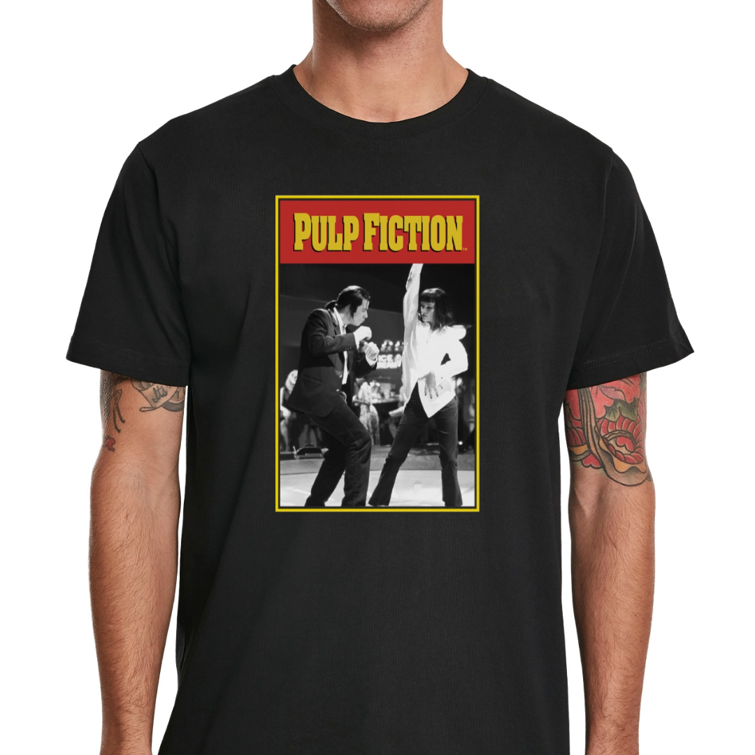 Pulp Fiction Dance Portrait Tee