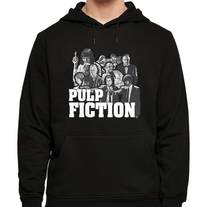 Pulp Fiction Cast Graphic Hoodie