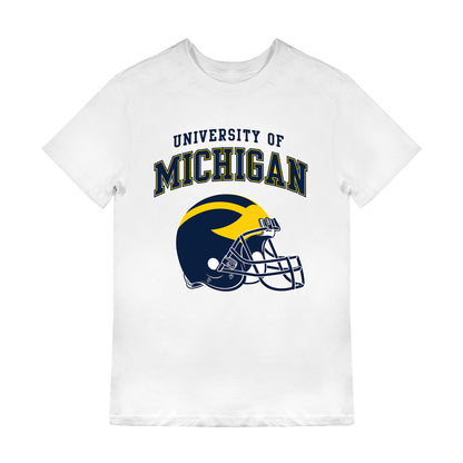 U. Of Michigan With Helmet Tee