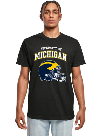 U. Of Michigan With Helmet Tee