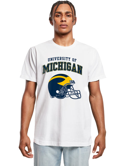 U. Of Michigan With Helmet Tee