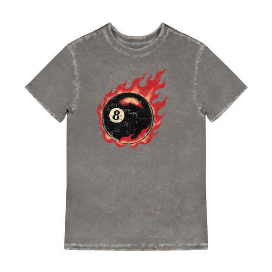 Flaming 8 Ball T-Shirt