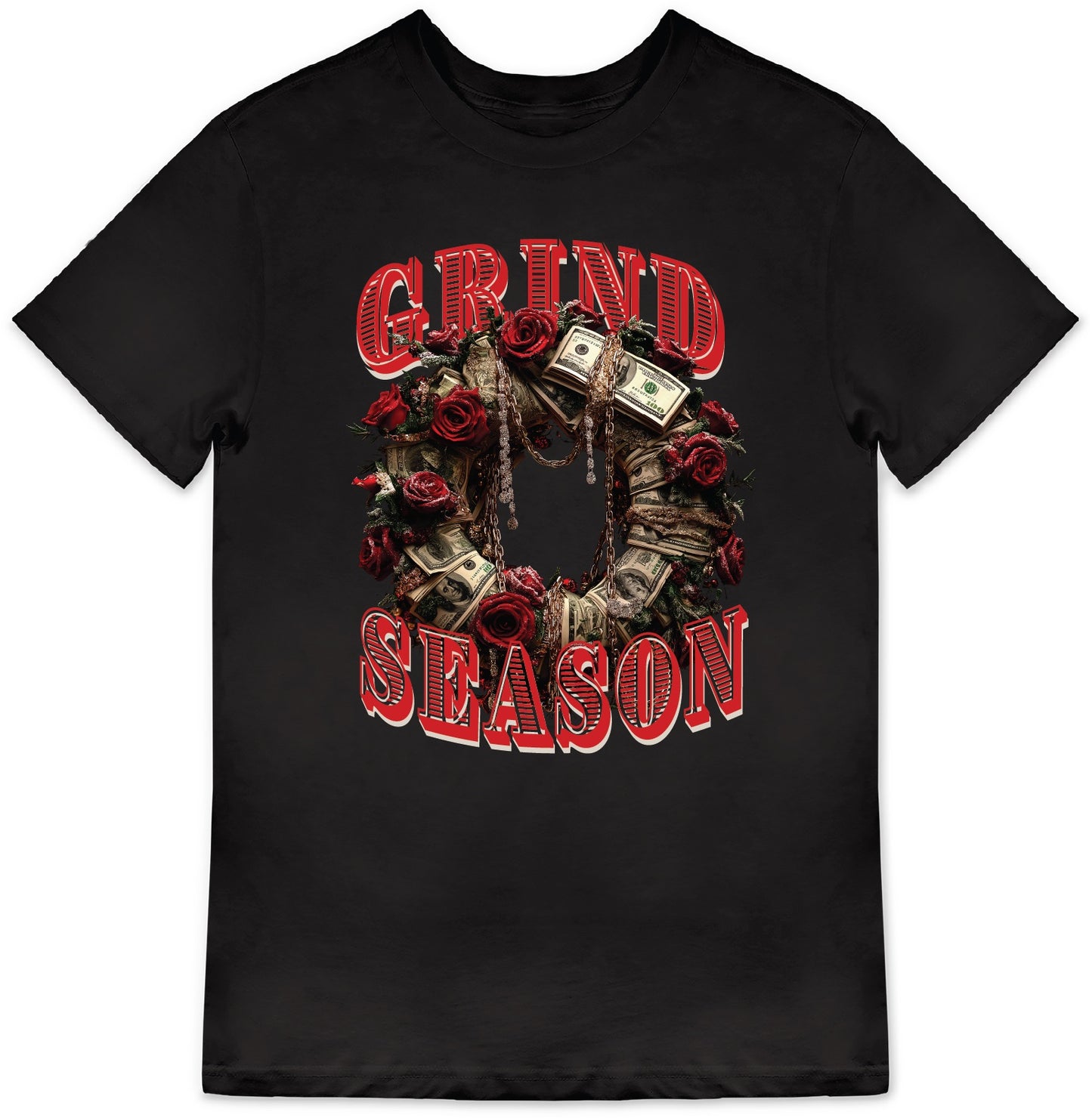 Grind Season Wreath Tee