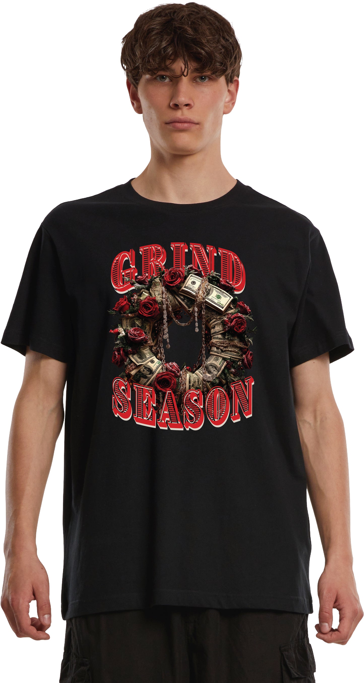 Grind Season Wreath Tee