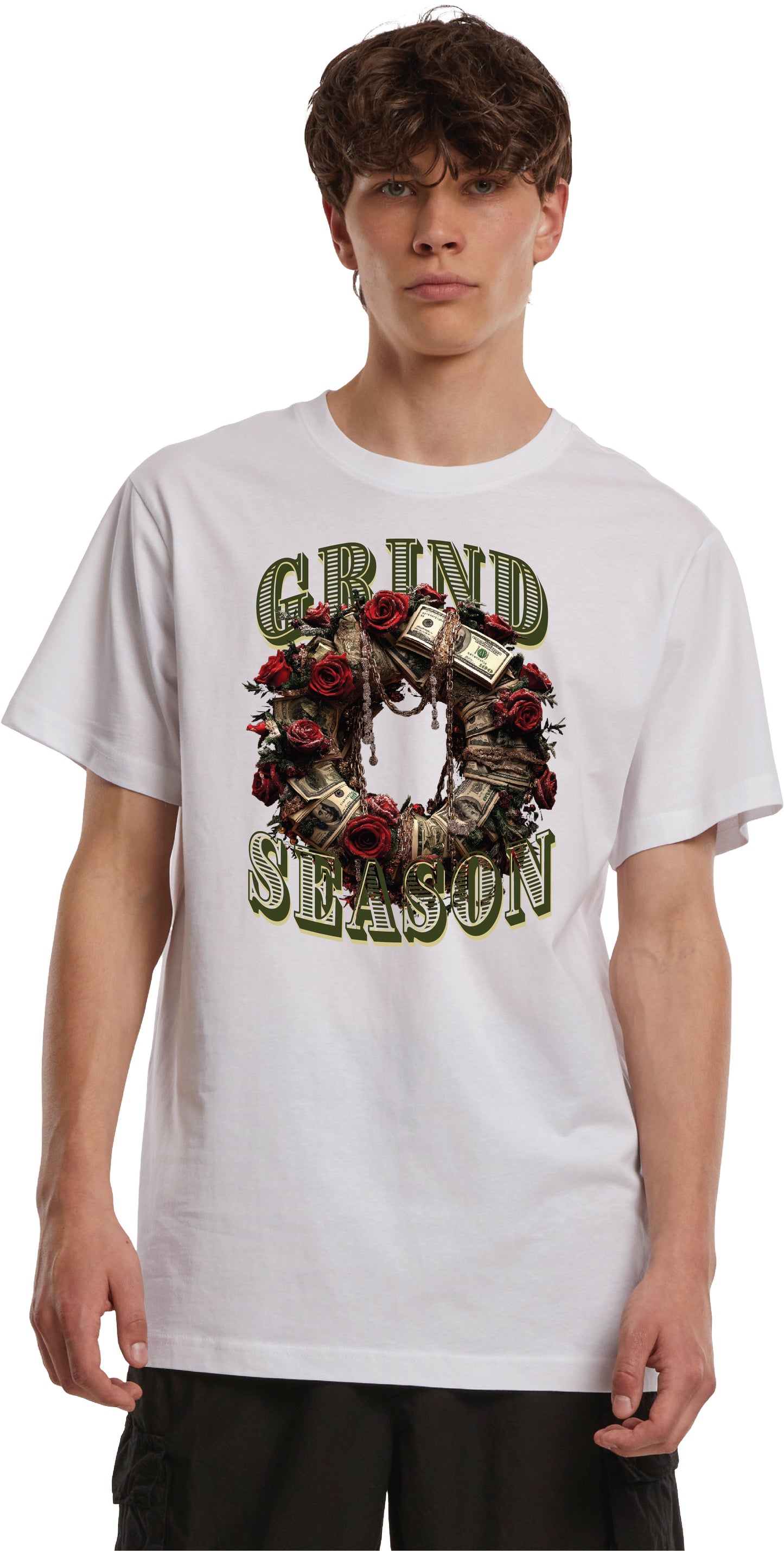 Grind Season Wreath Tee