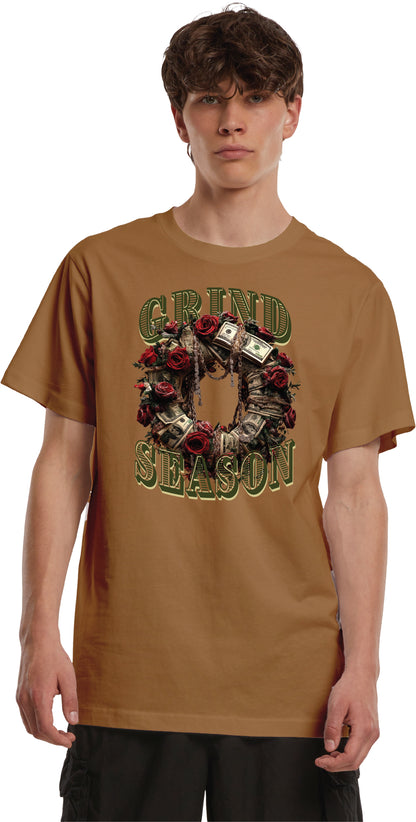 Grind Season Wreath Tee
